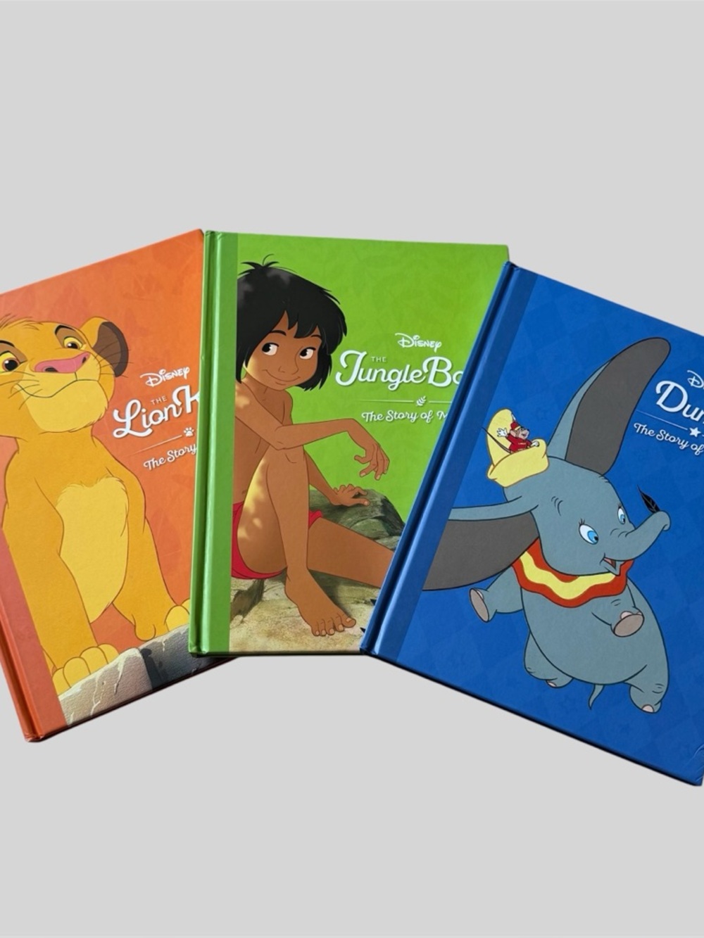 Disney Hardcover Children’s Books - 3 Books
